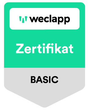 weclapp Zertifikat Basic